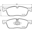 Set di 4 pastiglie freno BREMBO P 36 035