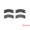 Set di 4 pastiglie freno BREMBO P 37 008
