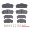 Set di 4 pastiglie freno BREMBO P 37 021