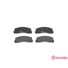 Set di 4 pastiglie freno BREMBO P 41 002