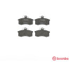 Set di 4 pastiglie freno BREMBO P 41 003