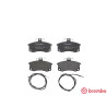 Set di 4 pastiglie freno BREMBO P 41 004