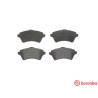 Set di 4 pastiglie freno BREMBO P 44 011