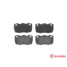 Set di 4 pastiglie freno BREMBO P 44 015