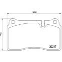 Set di 4 pastiglie freno BREMBO P 44 018