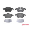 Set di 4 pastiglie freno BREMBO P 44 020