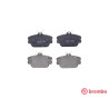 Set di 4 pastiglie freno BREMBO P 46 001
