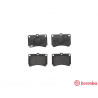 Set di 4 pastiglie freno BREMBO P 49 007