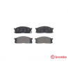 Set di 4 pastiglie freno BREMBO P 49 010
