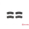 Set di 4 pastiglie freno BREMBO P 49 025