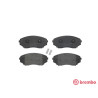Set di 4 pastiglie freno BREMBO P 49 028