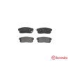 Set di 4 pastiglie freno BREMBO P 49 035