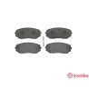 Set di 4 pastiglie freno BREMBO P 49 040