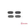 Set di 4 pastiglie freno BREMBO P 49 044