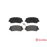 Set di 4 pastiglie freno BREMBO P 49 045