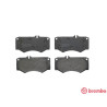 Set di 4 pastiglie freno BREMBO P 50 003