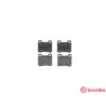 Set di 4 pastiglie freno BREMBO P 50 007