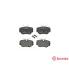 Set di 4 pastiglie freno BREMBO P 50 011