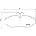 Set di 4 pastiglie freno BREMBO P 50 020