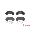 Set di 4 pastiglie freno BREMBO P 50 021