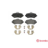 Set di 4 pastiglie freno BREMBO P 50 035