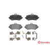 Set di 4 pastiglie freno BREMBO P 50 036