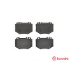 Set di 4 pastiglie freno BREMBO P 50 048
