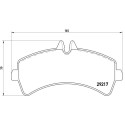 Set di 4 pastiglie freno BREMBO P 50 060