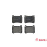 Set di 4 pastiglie freno BREMBO P 50 073