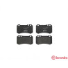 Set di 4 pastiglie freno BREMBO P 50 077