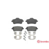 Set di 4 pastiglie freno BREMBO P 50 099