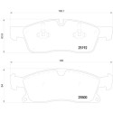 Set di 4 pastiglie freno BREMBO P 50 108