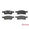 Set di 4 pastiglie freno BREMBO P 50 108