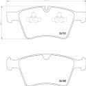 Set di 4 pastiglie freno BREMBO P 50 115