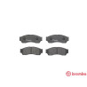 Set di 4 pastiglie freno BREMBO P 52 019