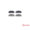 Set di 4 pastiglie freno BREMBO P 54 003