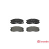 Set di 4 pastiglie freno BREMBO P 54 014