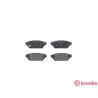 Set di 4 pastiglie freno BREMBO P 54 016