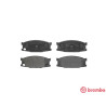 Set di 4 pastiglie freno BREMBO P 54 024