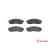 Set di 4 pastiglie freno BREMBO P 54 037
