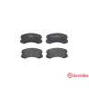 Set di 4 pastiglie freno BREMBO P 54 041