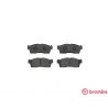Set di 4 pastiglie freno BREMBO P 54 049