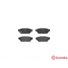 Set di 4 pastiglie freno BREMBO P 54 053