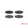 Set di 4 pastiglie freno BREMBO P 56 012