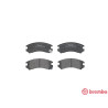 Set di 4 pastiglie freno BREMBO P 56 018