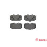 Set di 4 pastiglie freno BREMBO P 56 025