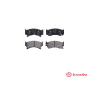 Set di 4 pastiglie freno BREMBO P 56 026