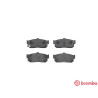 Set di 4 pastiglie freno BREMBO P 56 029