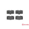 Set di 4 pastiglie freno BREMBO P 56 034