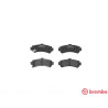 Set di 4 pastiglie freno BREMBO P 56 035